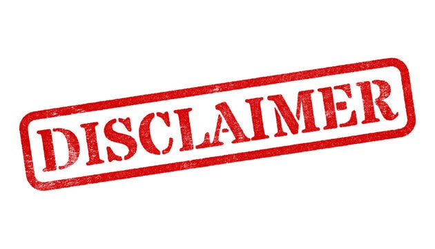 Disclaimer page of TechTrendTalks